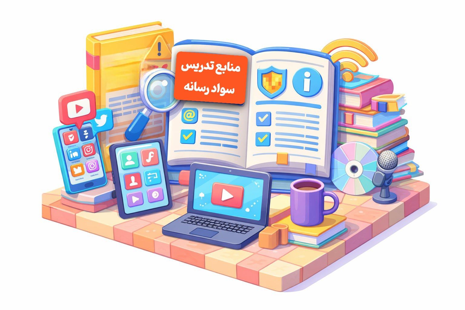 منابع تدریس سواد رسانه